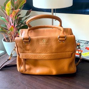 Kate Spade leather crossbody satchel bag